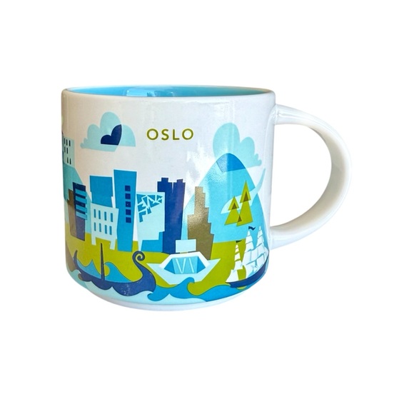 NEW OSLO Starbucks You are Here Collection 414 ml Mug - Picture 2 of 6